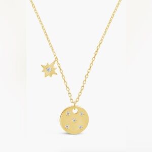 *NWT: North Star Gold Charm & Disc Pendant Necklace